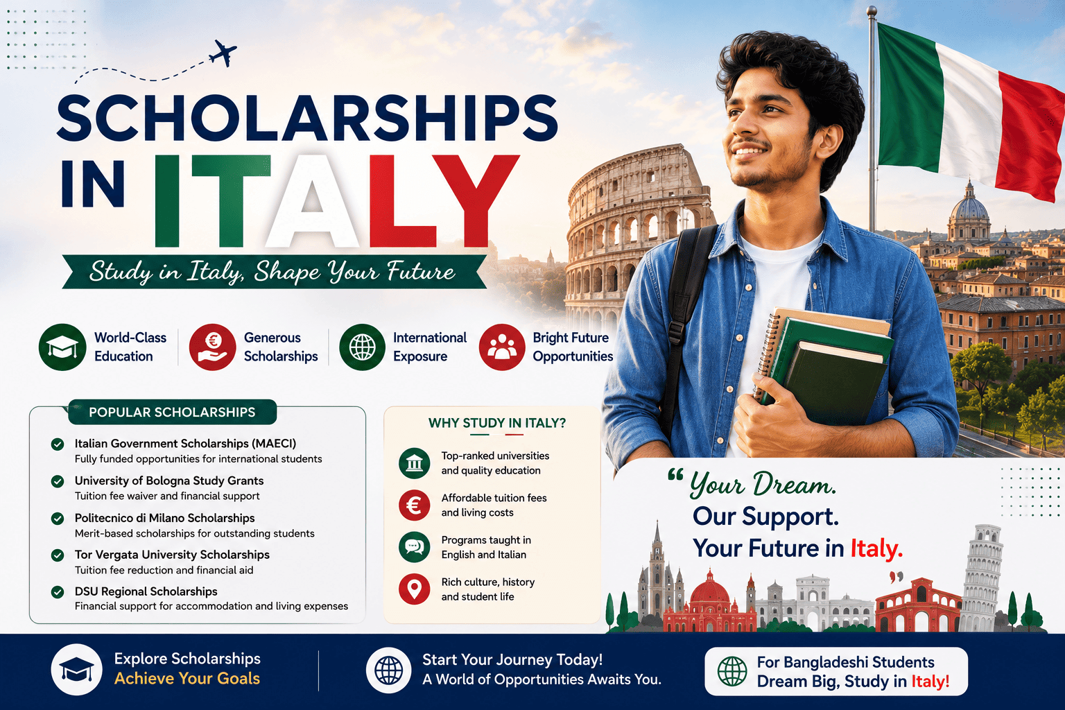 Italy scholarship