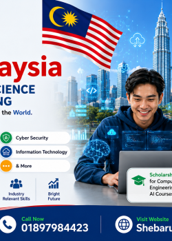 Study computer science in Malaysia - international students on campus